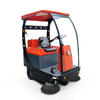 Semi-Enclosed Driving Type Electric Automatic Street Floor Cleaning Sweeper 