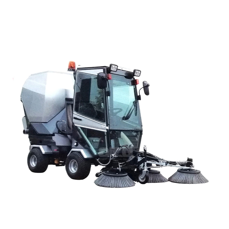 Multifunctional Diesel Power Road Sweeper with 500L Rubbish Bin