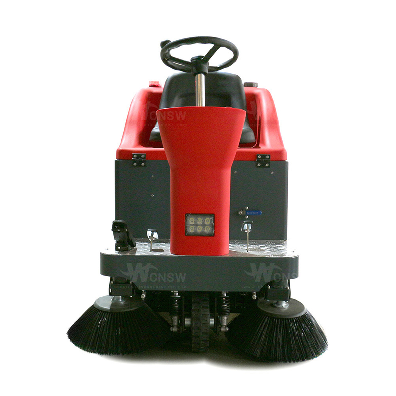 Rechargeable Driving Dust Vacuum Floor Sweeper