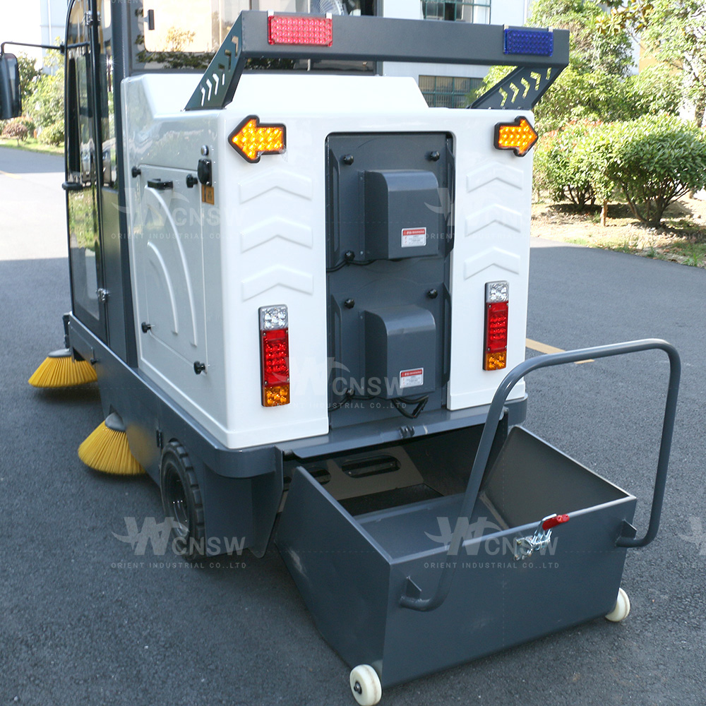 Mechanical Ride-on Dust Cleaning Floor Sweeper