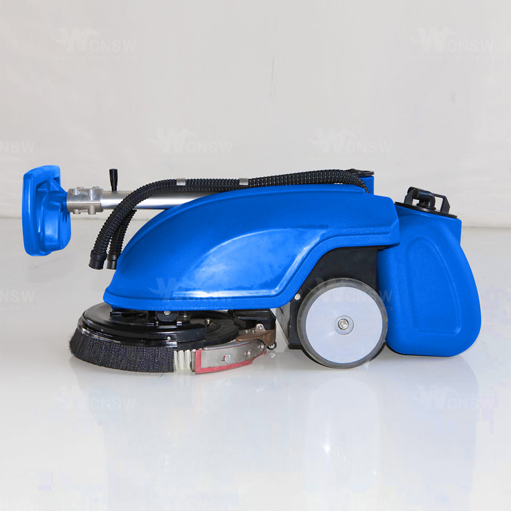 Hand-Push Foldable samll area cleaning scrubber Machine