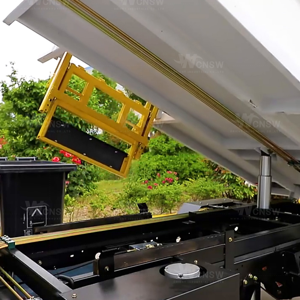 Battery Road Sweeper Machine 