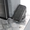 Compact floor scrubber