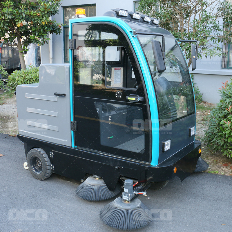 Driveway Warehouse Hospital Road vacuum floor sweeper