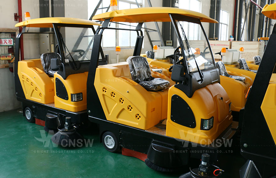 E800W sweeper industrial machine 