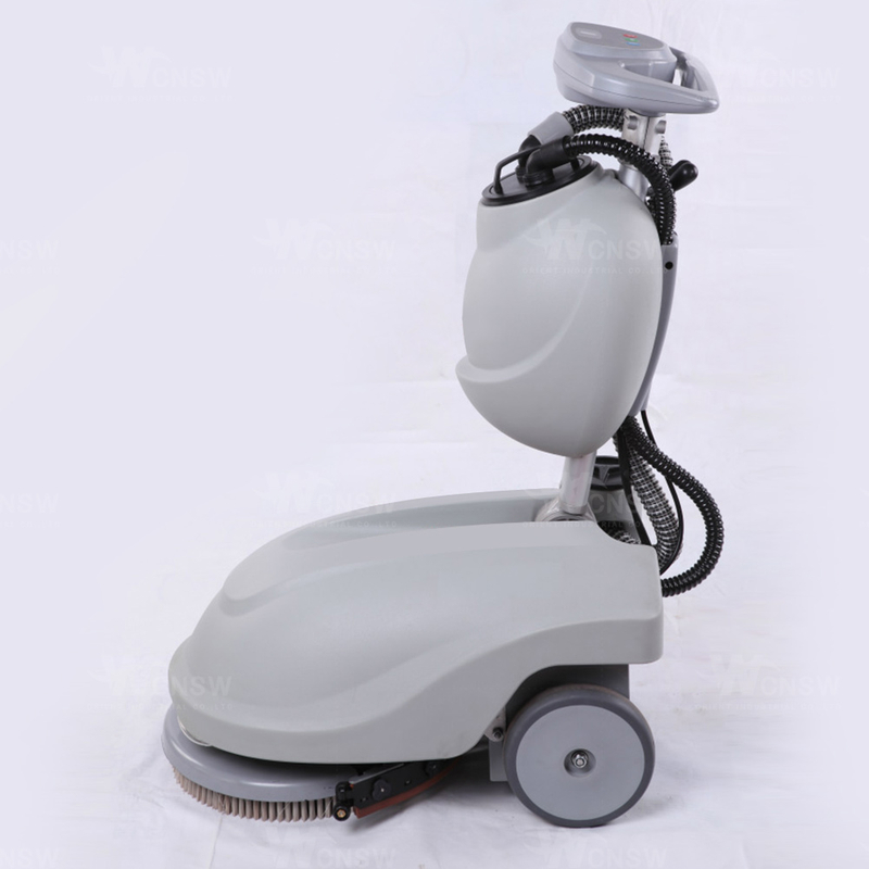 Hand-Push Foldable mini floor Scrubber machine good cost