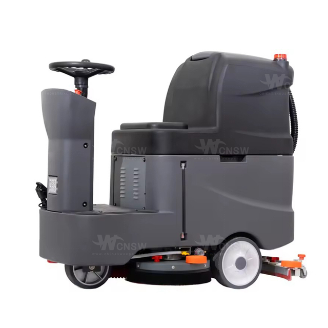 Automatic Ride on Battery Operated Compact Cleaning Machine Floor Scrubber 