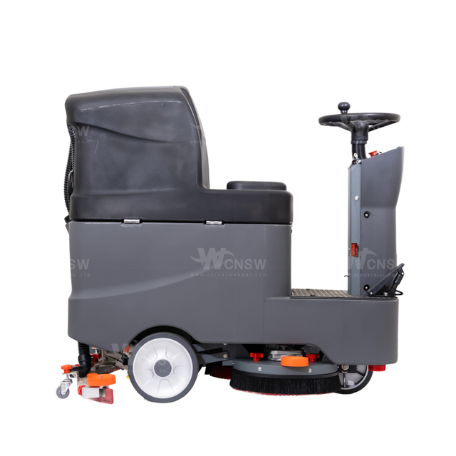 Industrial floor scrubber cleaning machine for floor