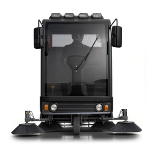 Parking Lot Mechanical Ride-on Street Sweeper