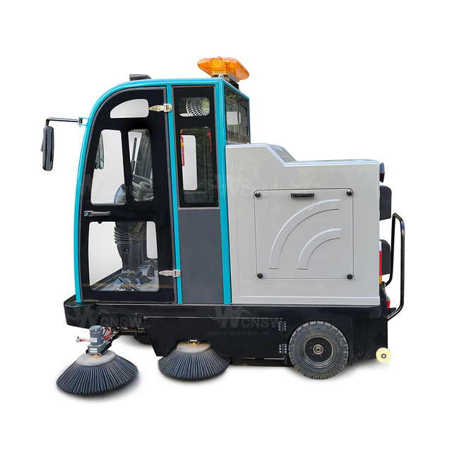 High pressure road cleaner Mechanical Ride-on Dust Cleaning Floor Sweeper