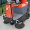 Semi-Enclosed Driving Type Electric Automatic Street Floor Cleaning Sweeper 