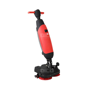 Walk Behind Lithium Battery Use Double Brush Floor Scrubber