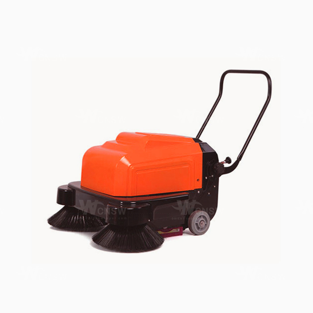 OR-P100A Good Price Battery Use Hand Push Floor Sweeper