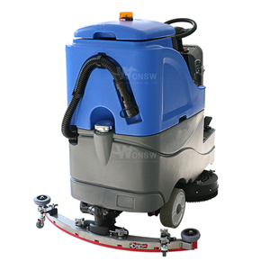 Electric Ride on Double Brushes Floor Cleaning Machine Scrubber 