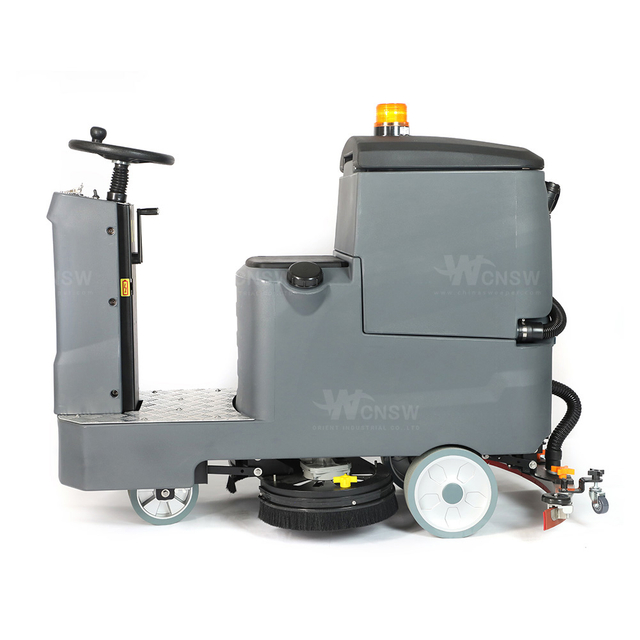 Supermarket Automatic Riding Floor Scrubber with Double Brush