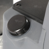 Compact floor scrubber