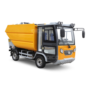 Battery Use Side Load Garbage Vehicle 