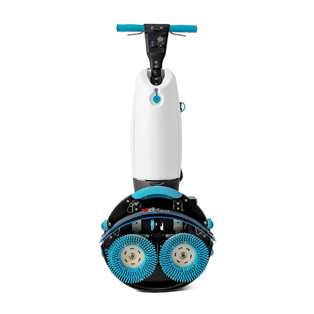  Hand Push Mini Double Floor Scrubber