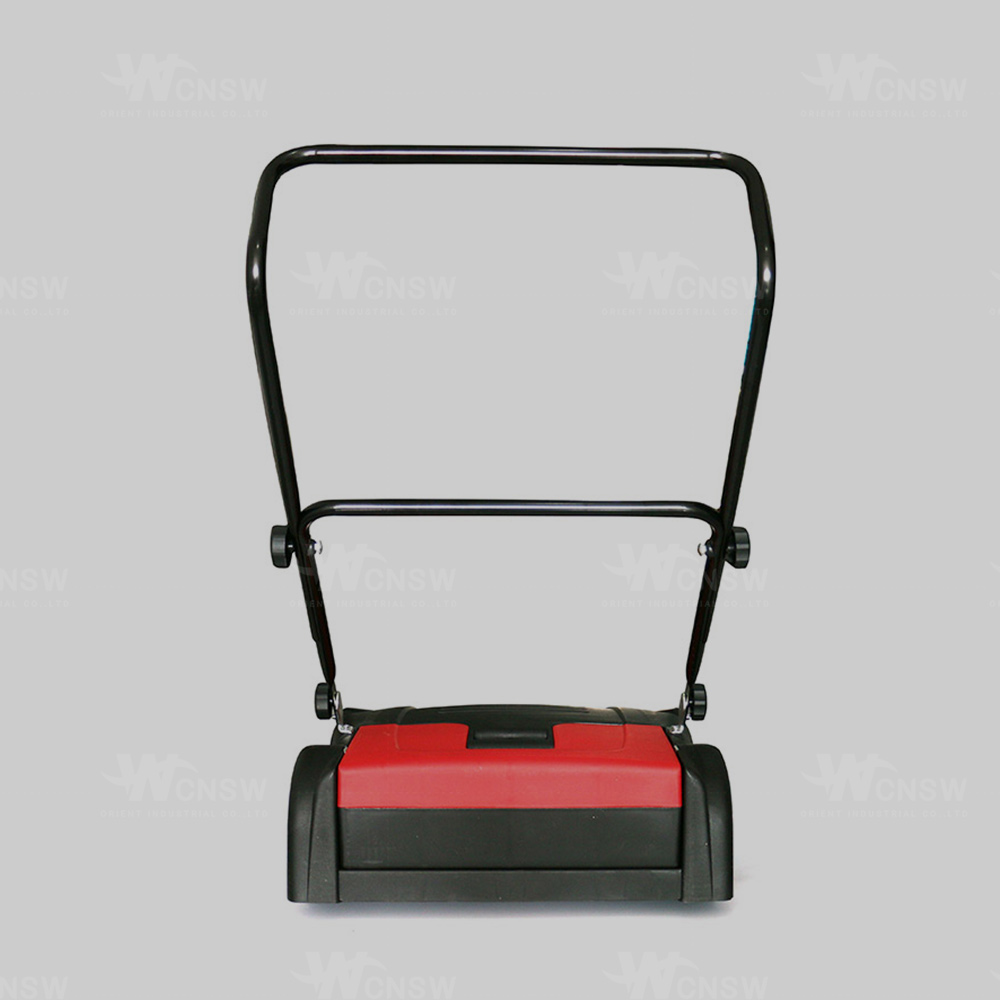 20L garbage box walk behind good capacity Manual Sweeper