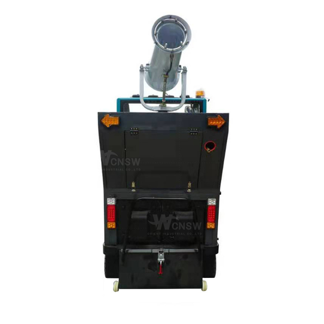 Industrial floor cleaner High Pressure Industrial Fog Cannon Electric Road Sweeper Can Do Sterilization