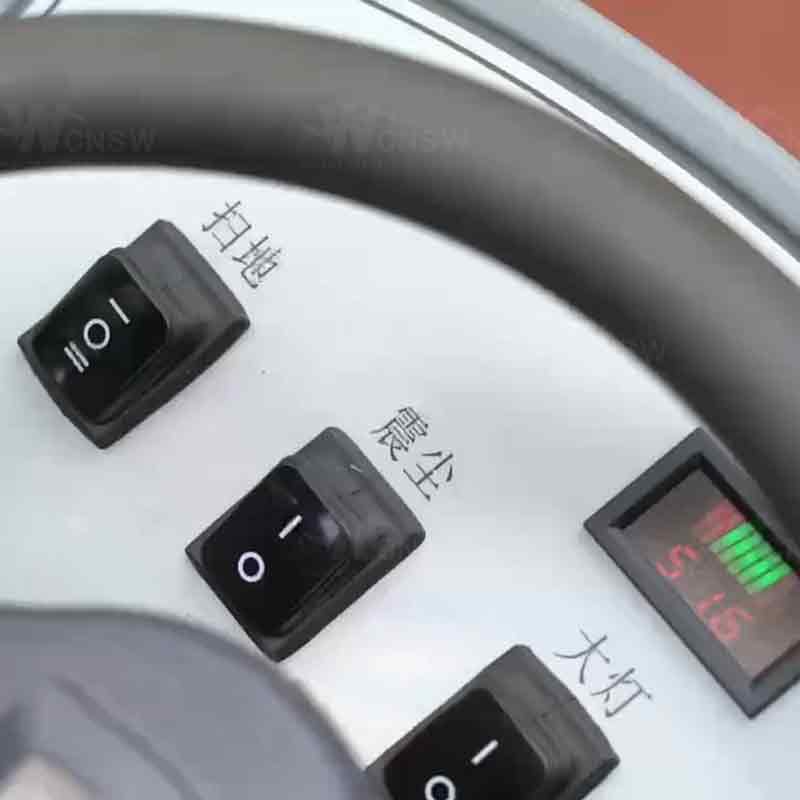 OR-C1250 Automatic Parking Lot Dry And Wet Cleaning Machine Floor Sweeper