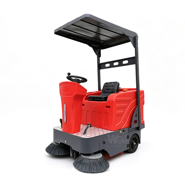 Ride on Industrial Sidewalk Floor Sweeper 